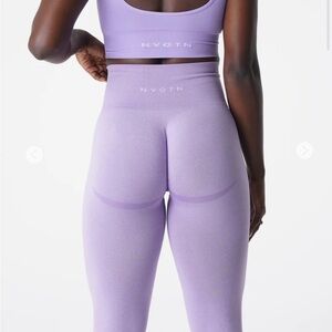 NVGTN purple leggings